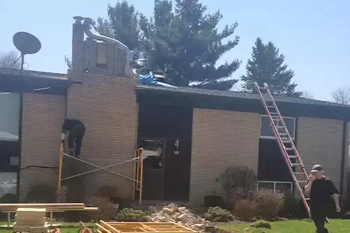chimney repair in Livingston County