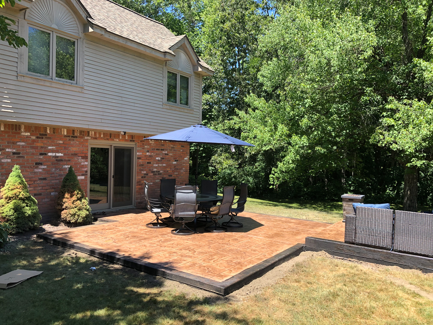 Stamped Concrete in Ferndale