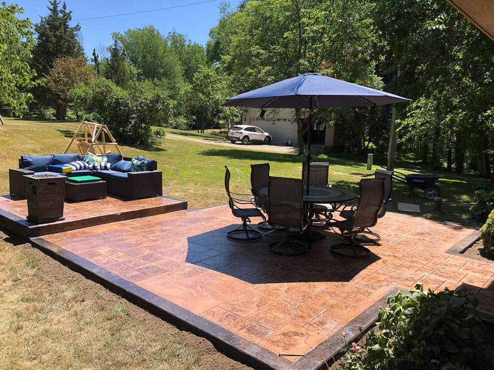 stamped concrete patio n and m restoration