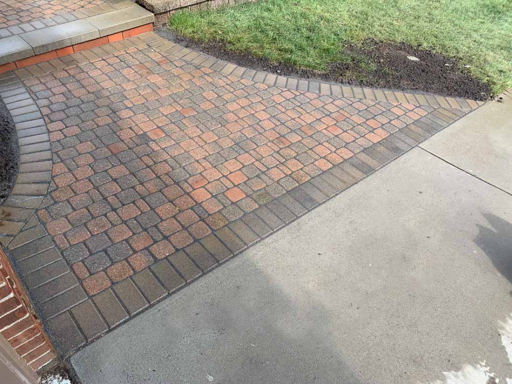 brick paver walkway grosse pointe