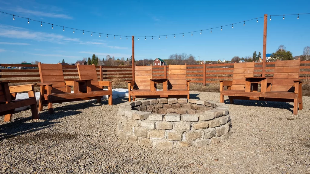 Brick Paver Fire Pit